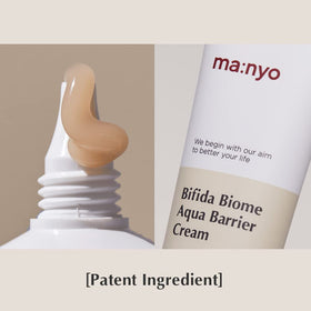 manyo cream texture closeup highlighting lightweight hydration feel