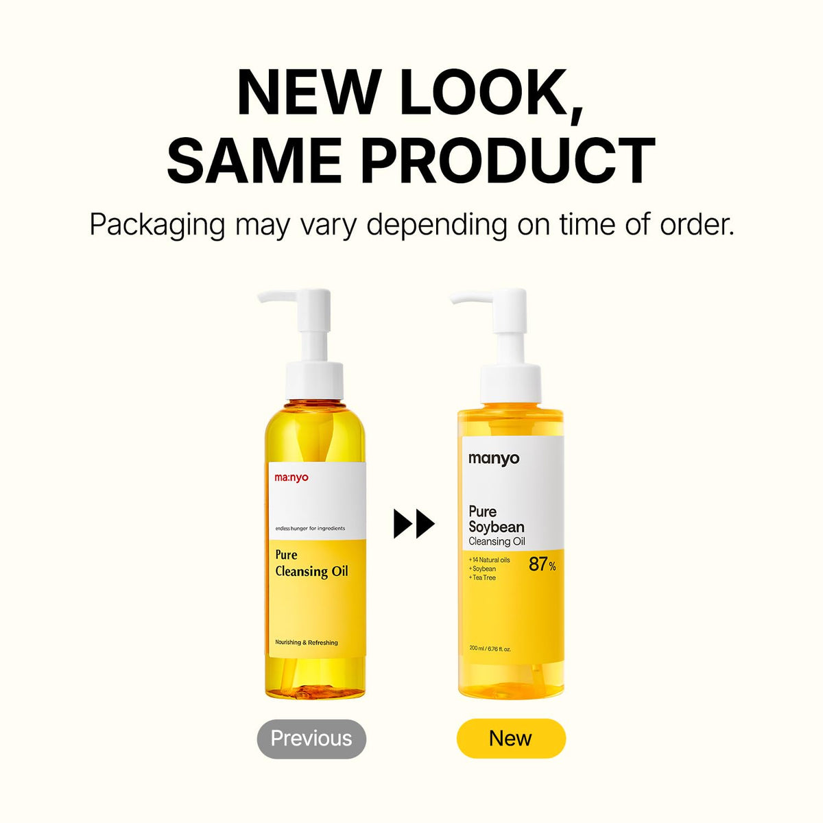 ma:nyo oil texture droplet on hand showing lightweight absorbency benefit