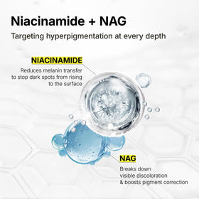ma:nyo bottle beside a coin for scale, showing compact 30ml travel-friendly size
