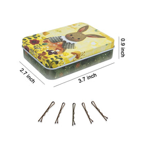 MAORULU metal case in a travel pouch, organized hair tools on the go