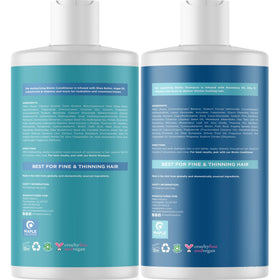 Maple Holistics styled hair after use showing increased volume and shine