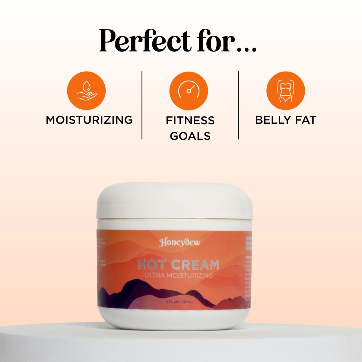 Maple Holistics applied to thigh during workout showing warming effect