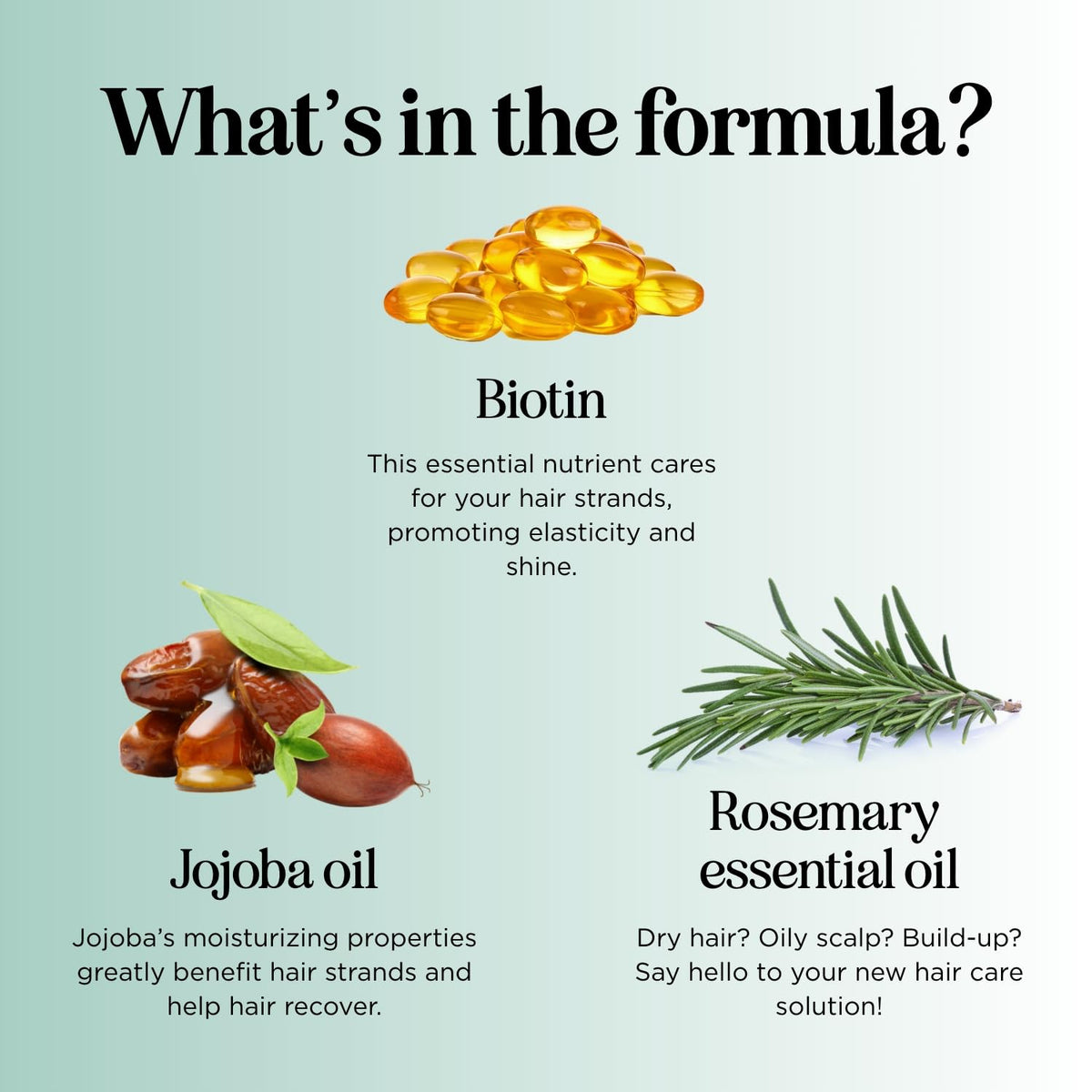 Maple Holistics before and after hair comparison showing fuller-looking results