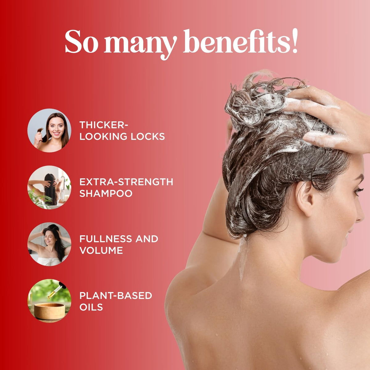 Maple Holistics shampoo dispensing from pump for easy use