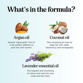 Maple Holistics bottle label detail highlighting ingredients like tea tree and rosemary oils