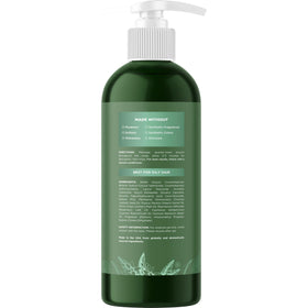Maple Holistics rosemary and lemon ingredients emphasizing natural oils