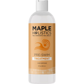 Maple Holistics front label showing product name and benefits