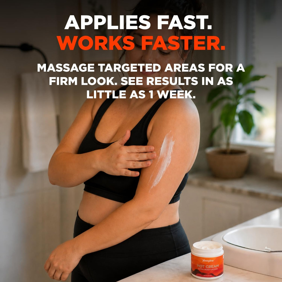 Maple Holistics jar lid and lotion surface detail emphasizing hydration