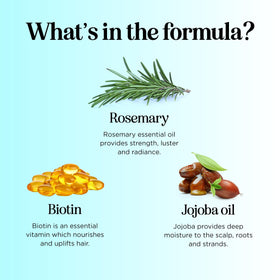 Maple Holistics ingredients label closeup listing botanical extracts and vitamins