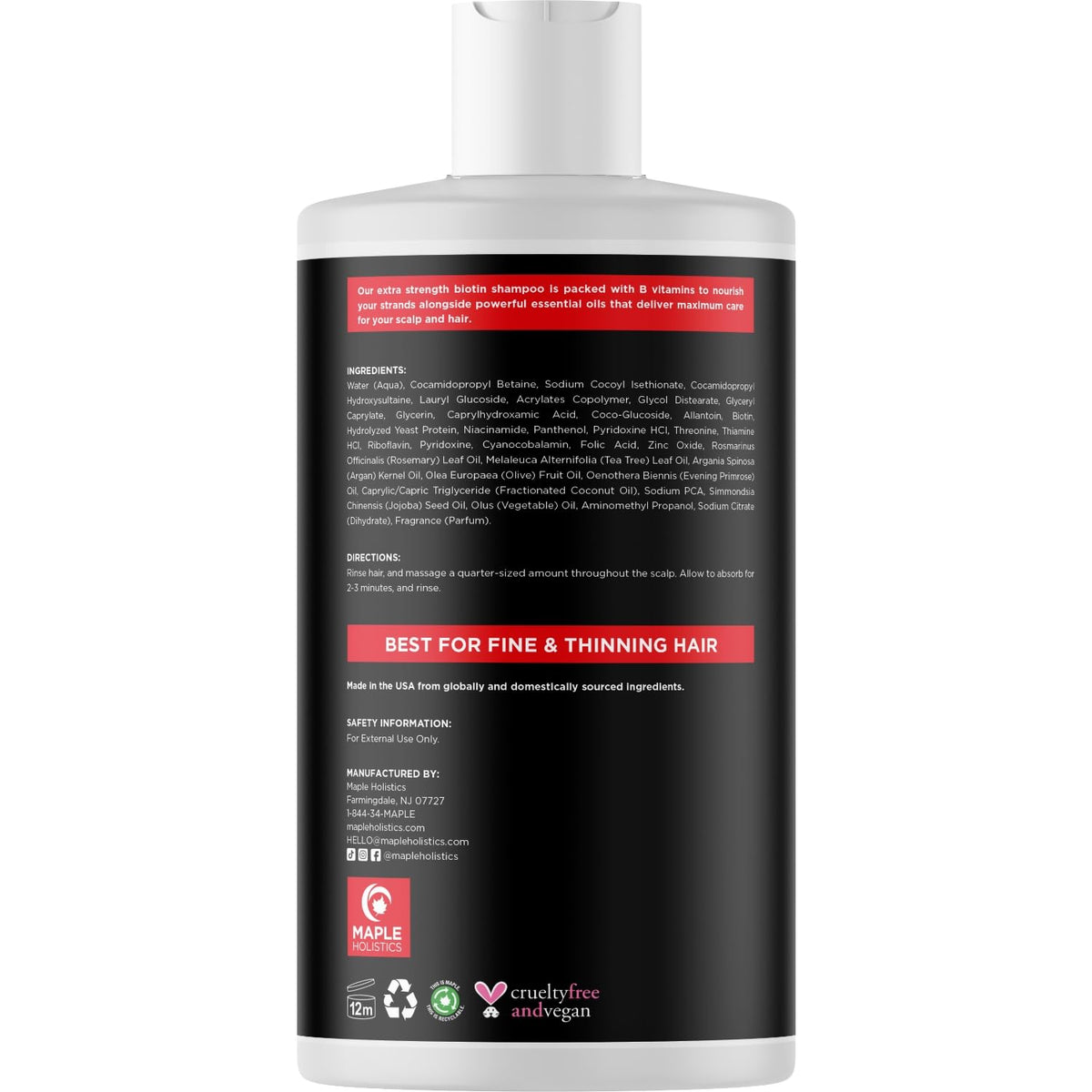 Maple Holistics jojoba oil droplet illustrating scalp hydration