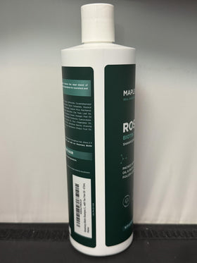 Maple Holistics bottle on bathroom shelf styled for everyday routine appeal