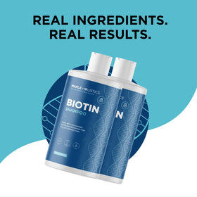 Maple Holistics bottle styled on shower shelf suggesting daily routine