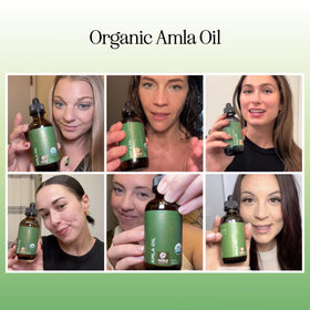 Maple Holistics oil on hands demonstrating easy application and moisturized feel