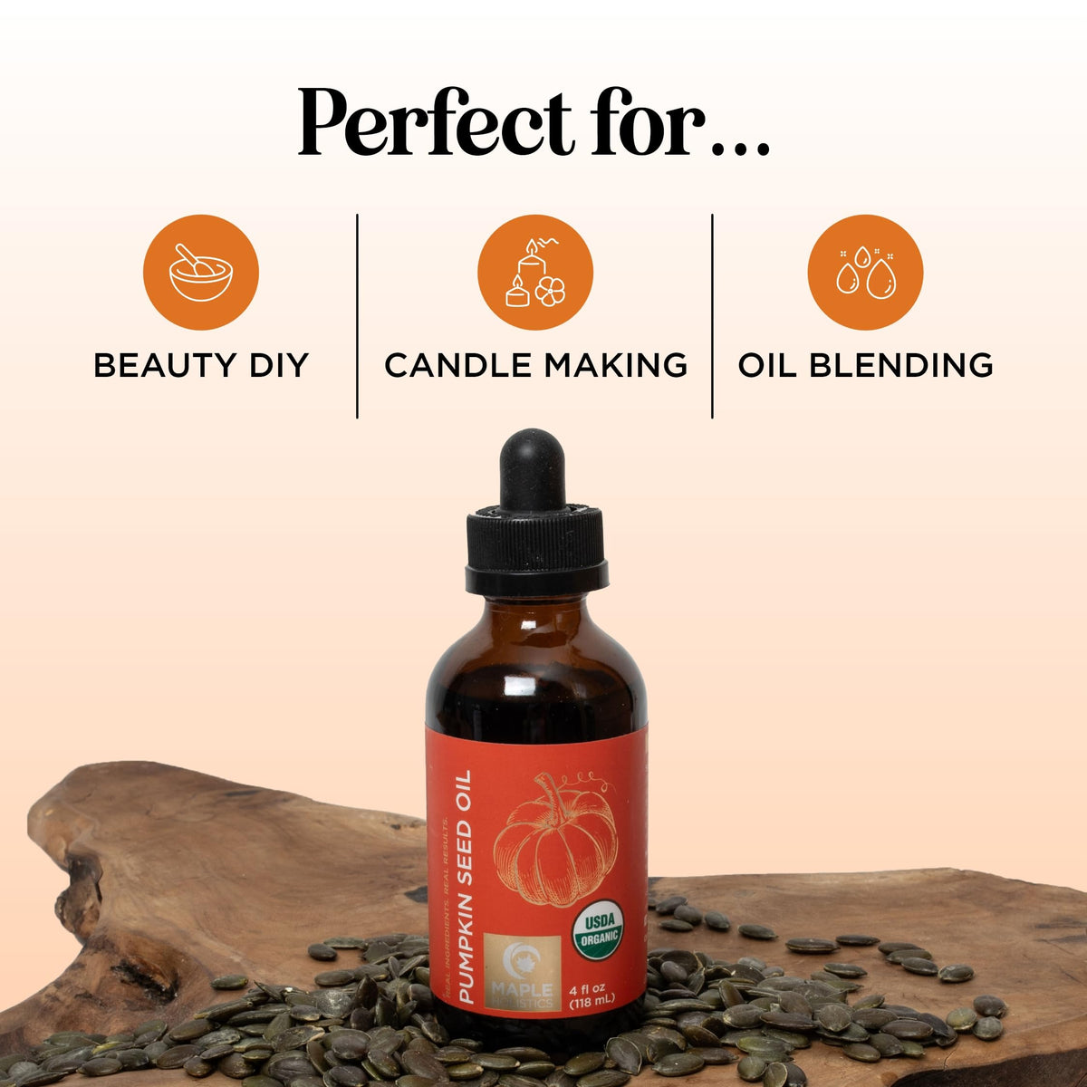 Maple Holistics facial application demonstrating lightweight moisturizing finish