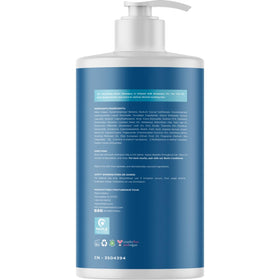 Maple Holistics back label close-up with ingredient and usage details benefit