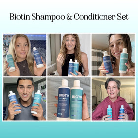 Maple Holistics shampoo bottle closeup highlighting pump and clean formula