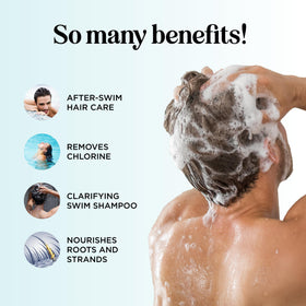 Maple Holistics shampoo texture close-up demonstrating clarifying lather and cleansing power