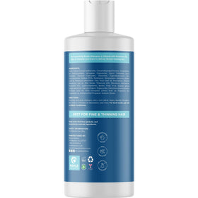 Maple Holistics bottle in hand size comparison for 8 fl oz portability