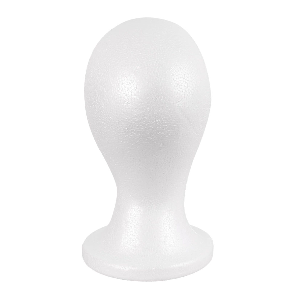 MapofBeauty hand holding foam head demonstrating portable size benefit