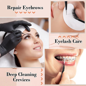 MAPVOLUT brush separating mascara prevents clumps for cleaner lashes