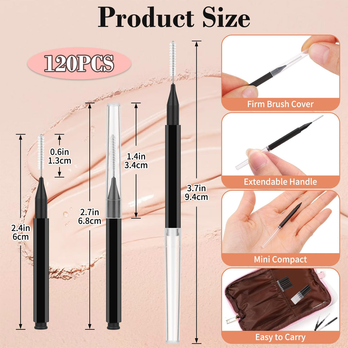 MAPVOLUT close-up spiral head highlights soft fibers for precise shaping