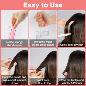MAQIHAN in use while sleeping showing comfortable overnight styling benefit