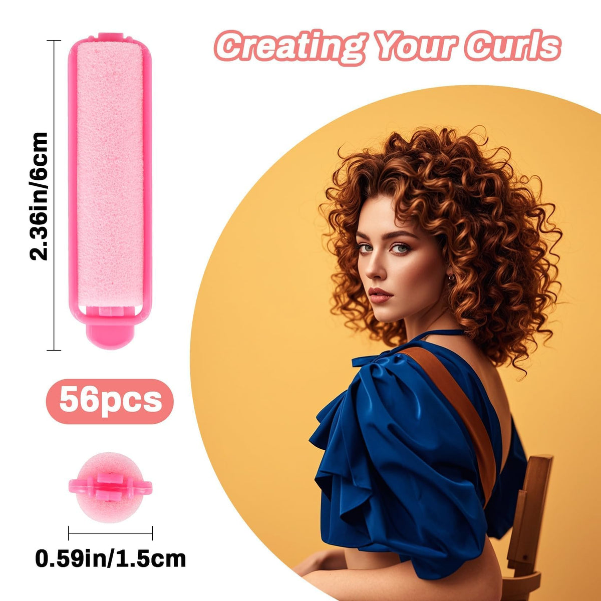 MAQIHAN close-up of sponge roller texture highlighting soft, gentle grip