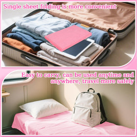 MAQIHAN sheet on a massage table showing full 31x70 size, correct fit benefit