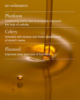 MARA application on leg demonstrating massage and smoothing effect