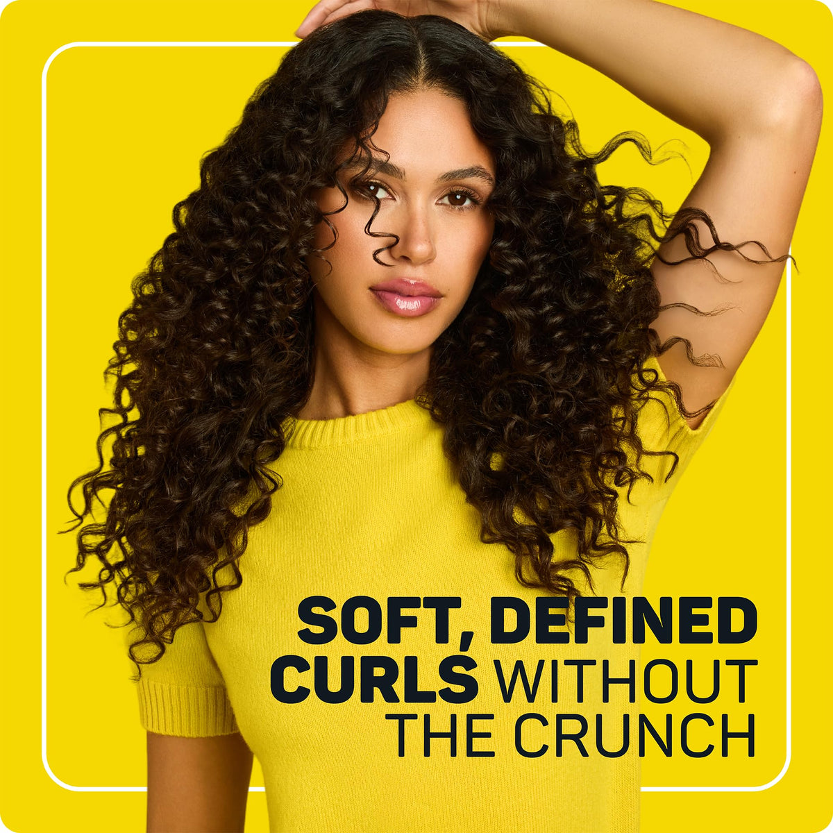 Marc Anthony before and after curls showing improved clumping and softness