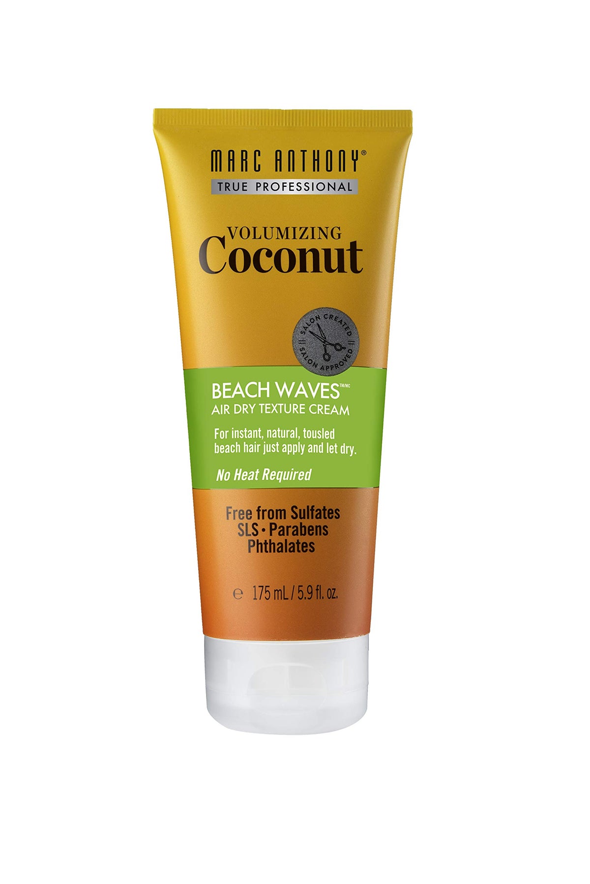 Marc Anthony front packaging showing jar and label, highlights coconut benefit