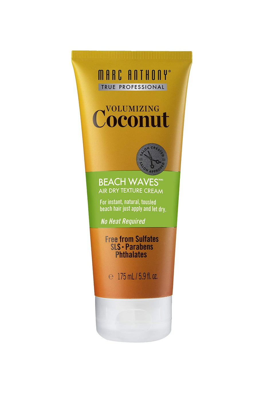 Marc Anthony front packaging showing jar and label, highlights coconut benefit
