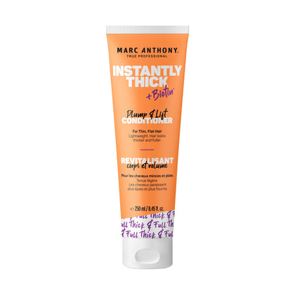 Marc Anthony front bottle showing product benefits and neat packaging