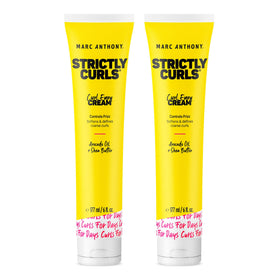 Marc Anthony front packaging of curl cream showing brand and product benefits