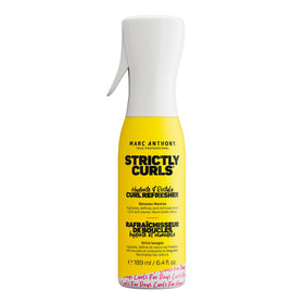 Marc Anthony bottle front packaging showing Strictly Curls label and benefits
