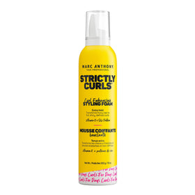 Marc Anthony front packaging showing mousse can and branding provides clear product ID