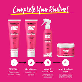 Marc Anthony conditioner on bathroom shelf for usable daily routine