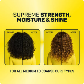 Marc Anthony ingredient label highlighting rosemary and castor for stronger hair