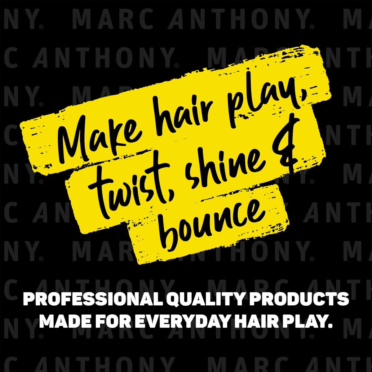Marc Anthony ingredients label closeup emphasizing biotin and phytokeratin benefits