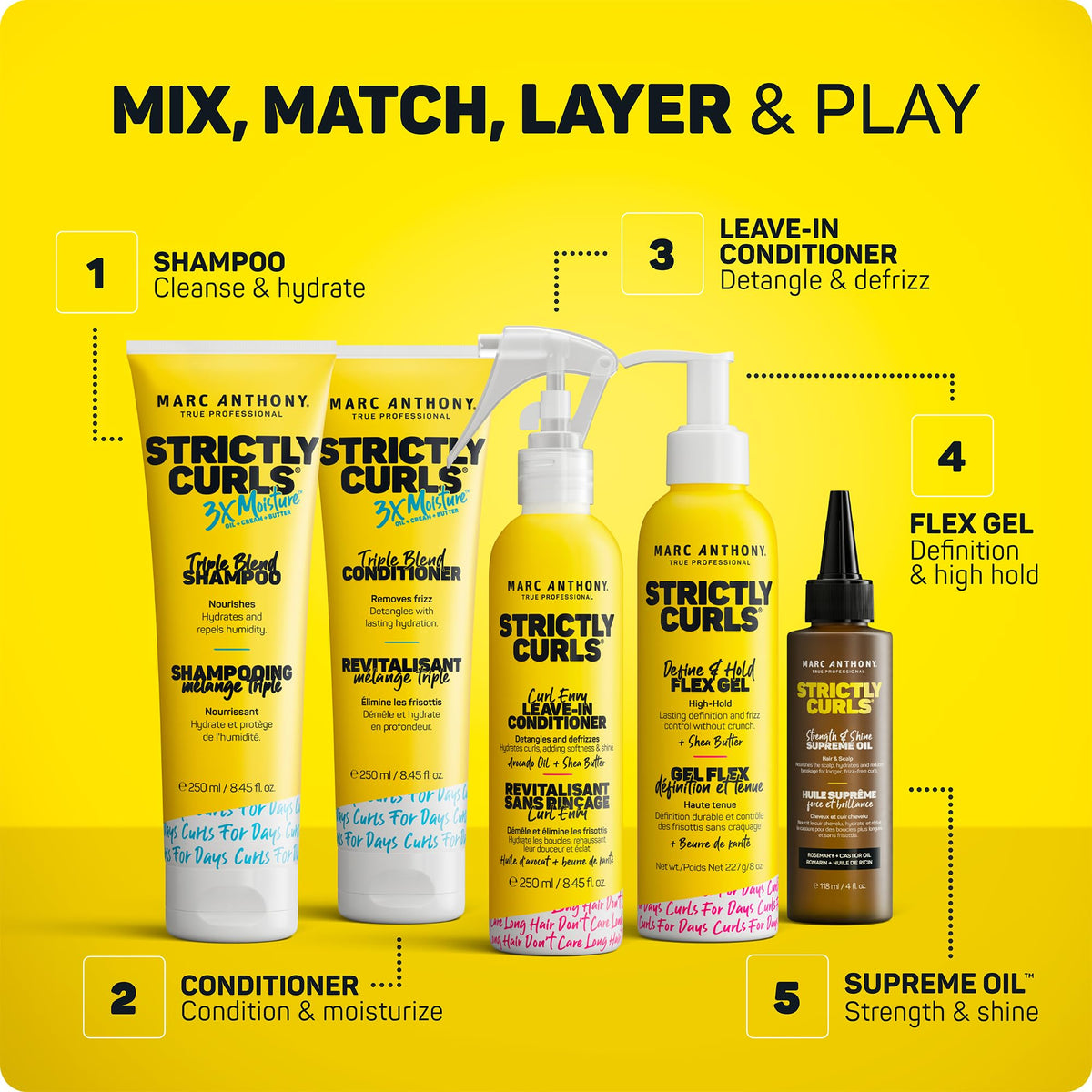 Marc Anthony label close-up highlighting ingredients and clean formula