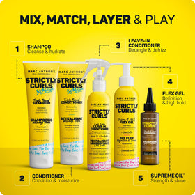 Marc Anthony label close-up highlighting ingredients and clean formula