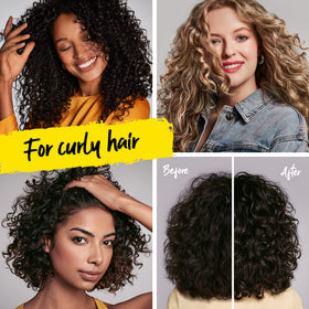 Marc Anthony bottles next to ruler to show 8.4 fl oz size and travel-friendly scale