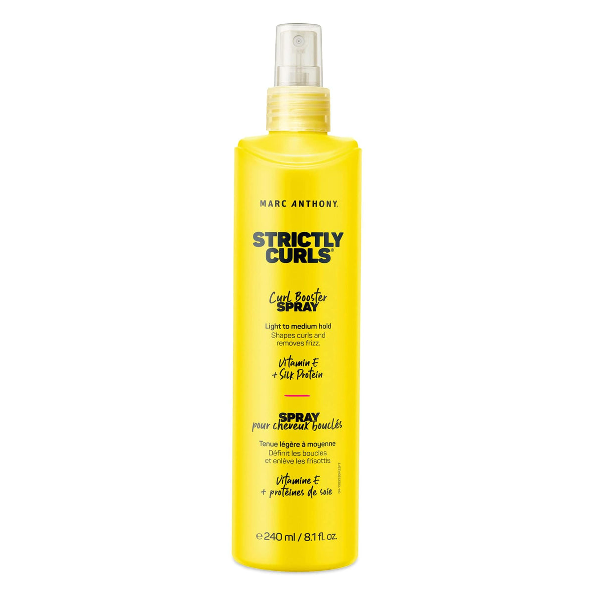 Marc Anthony Strictly Curls front bottle showing label and size, boosts curl definition