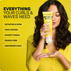 Marc Anthony product lotion texture on hand showing lightweight spreadability and moisture