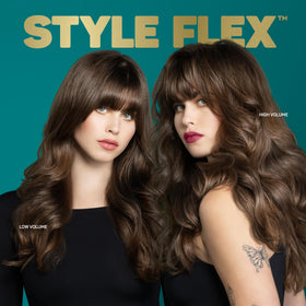 Marc Anthony spray in use on dry hair creating tousled texture and visible volume