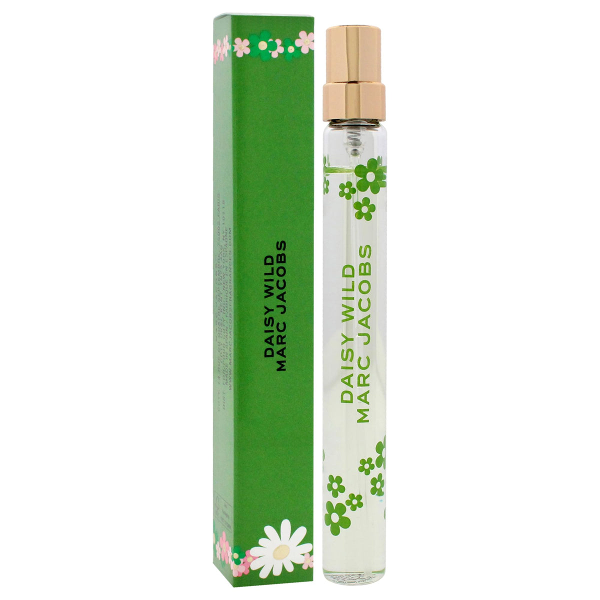 Marc Jacobs Daisy Wild atomizer close-up showing spray nozzle for precise application