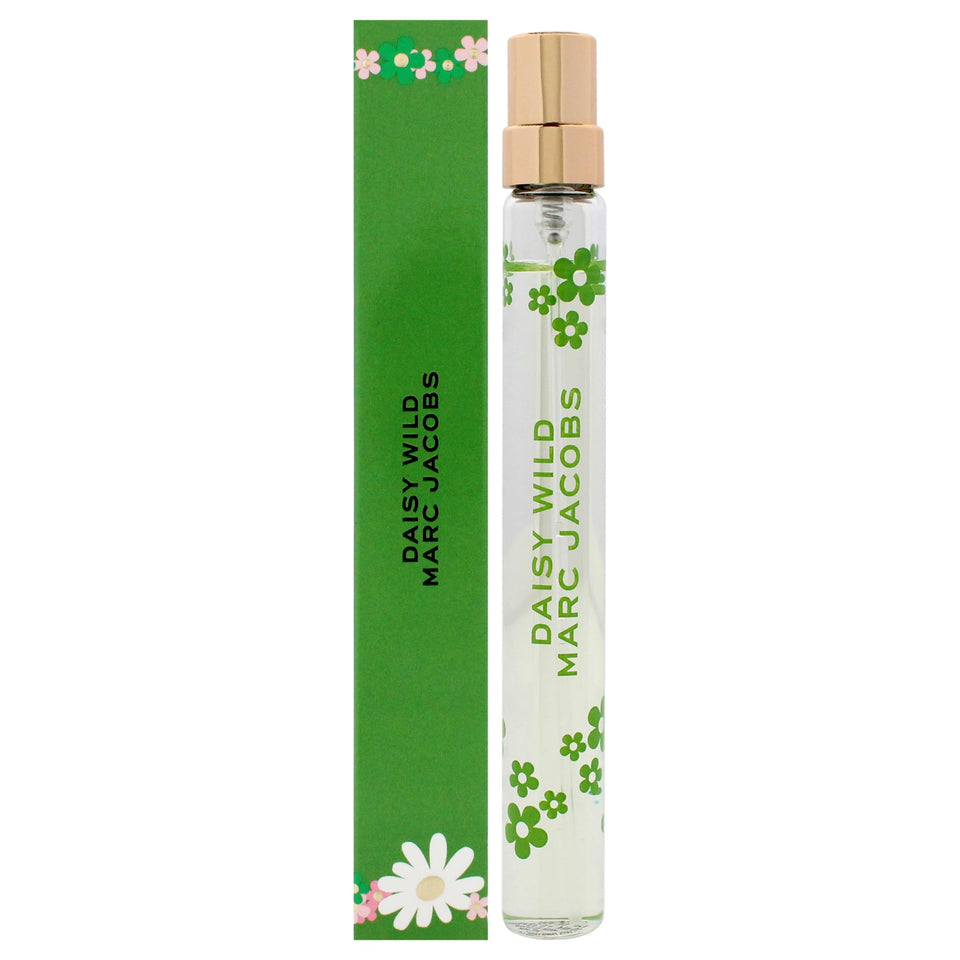 Marc Jacobs Daisy Wild mini front view highlighting compact design and portability