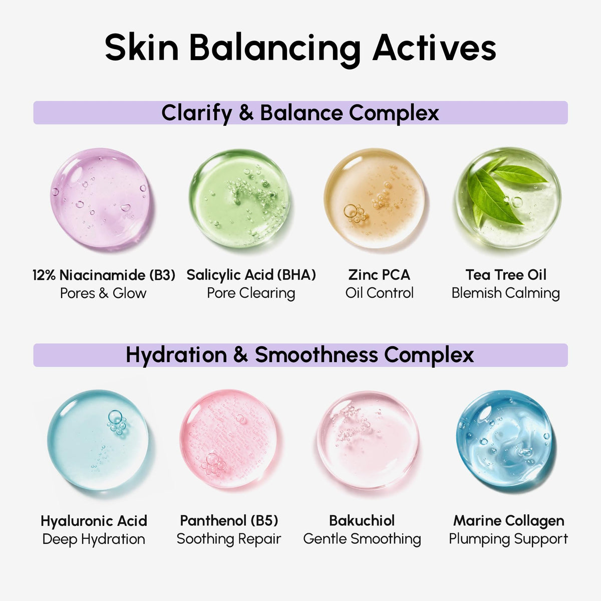 MAREE skin after wipe showing smoother, balanced appearance