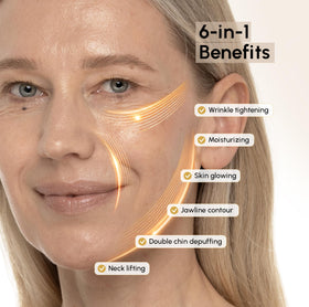 MAREE application under chin demonstrating lift and contouring benefit