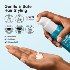 MAREE with argan oil visual emphasizing nourishment benefit